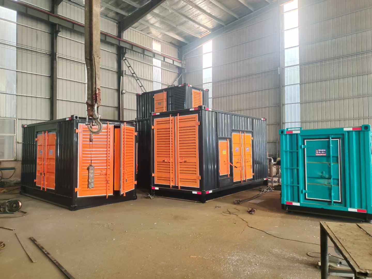 安康500kw柴油发电机组可以带动多少功率设备？
